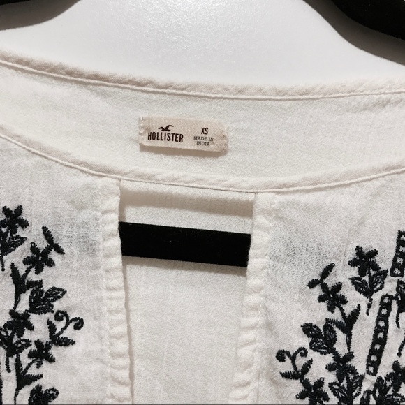 Hollister open sleeve bohemian top - Picture 3 of 3